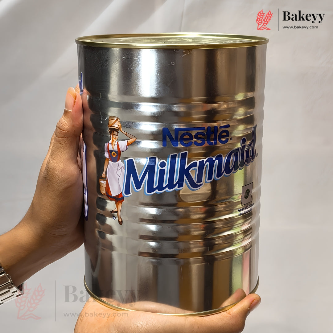 Nestlé Milkmaid Cream Tin | Cooking Ingredient for Kheer & Payasa | Pack of 1