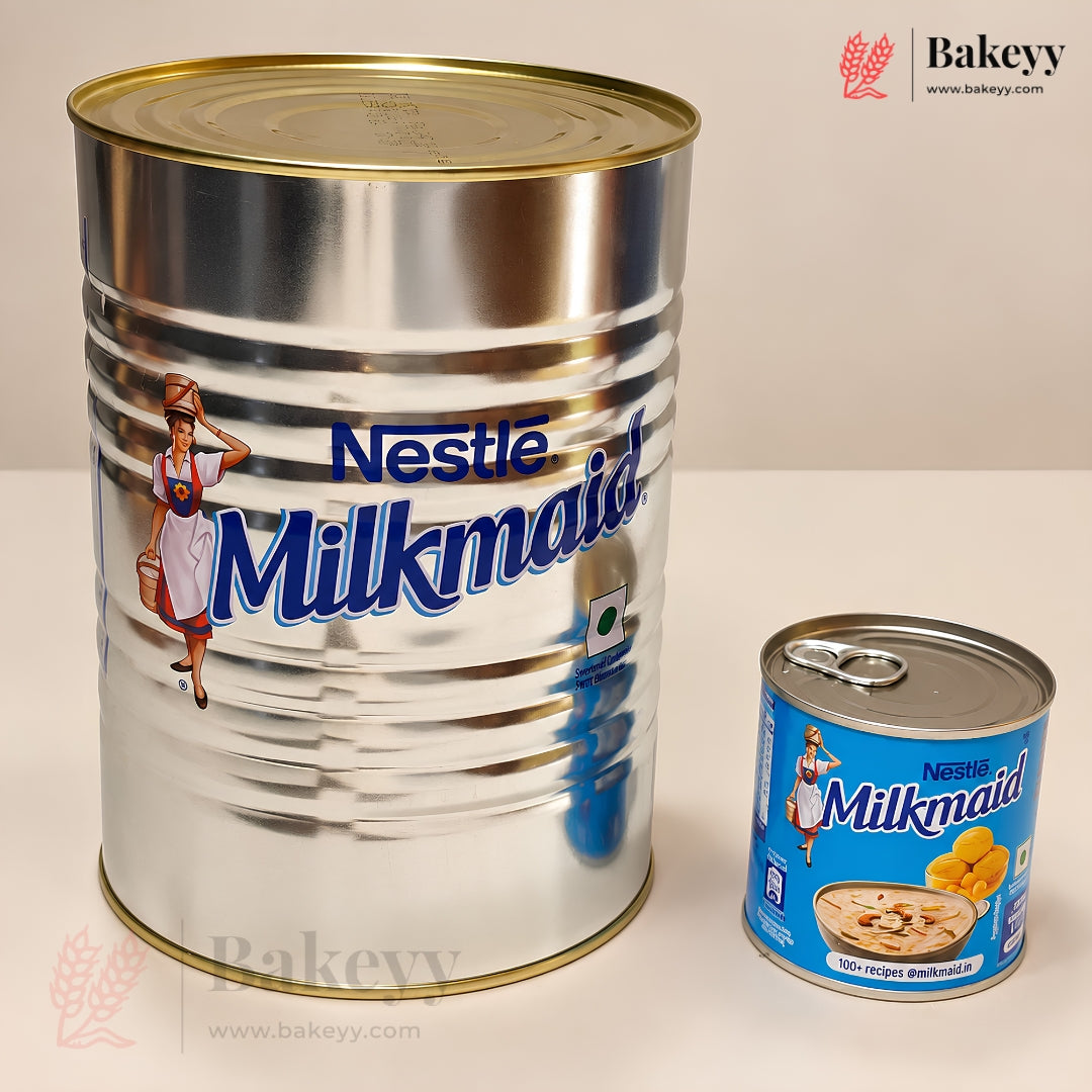 Nestlé Milkmaid Cream Tin | Cooking Ingredient for Kheer & Payasa | Pack of 1
