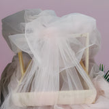 White Fabric Roll | Premium Net Fabric | Multipurpose Craft & Décor Material