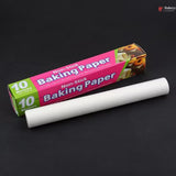 Non-Stick Baking Paper Roll | Butter Paper for Oven & Cooking | 10 Meter | Pack of 1