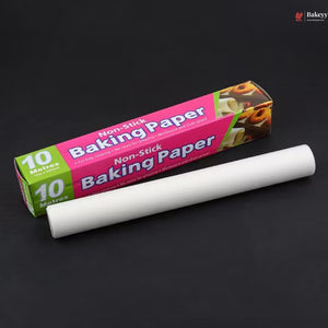 Non-Stick Baking Paper Roll | Butter Paper for Oven & Cooking | 10 Meter | Pack of 1