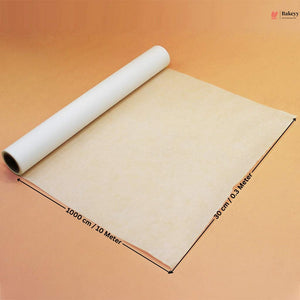 Non-Stick Baking Paper Roll | Butter Paper for Oven & Cooking | 10 Meter | Pack of 1