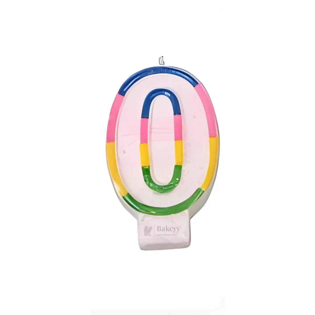 Number_Rainbow_Candle_2 - Bakeyy.com