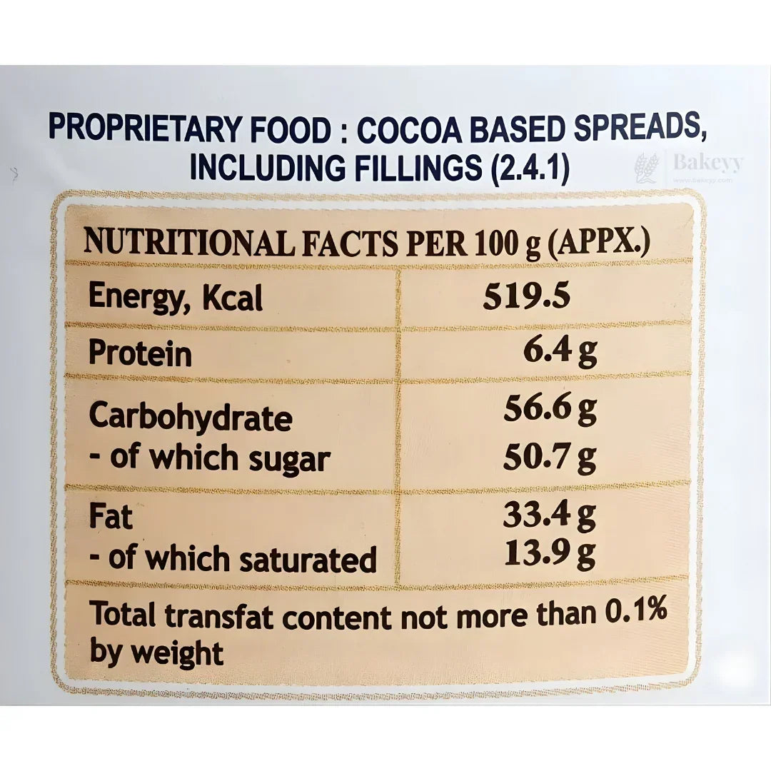 Nut Energy by Jindal Cocoa | Nut Energy Hazelnut Spread | 1000g - Bakeyy.com - India - Nut Energy by Jindal Cocoa | Nut Energy Hazelnut Spread | 1000g - Default Title 1020.00