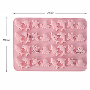 Ocean_Theme_Silicone_Chocolate_Mould2 - Bakeyy.com
