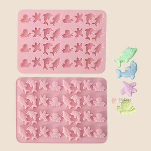 Ocean_Theme_Silicone_Chocolate_Mould_1 - Bakeyy.com