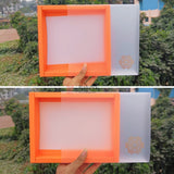 Orange Sliding Chocolate Box with Gold Cavity | Premium Gift Box for Chocolates | Pack of 10