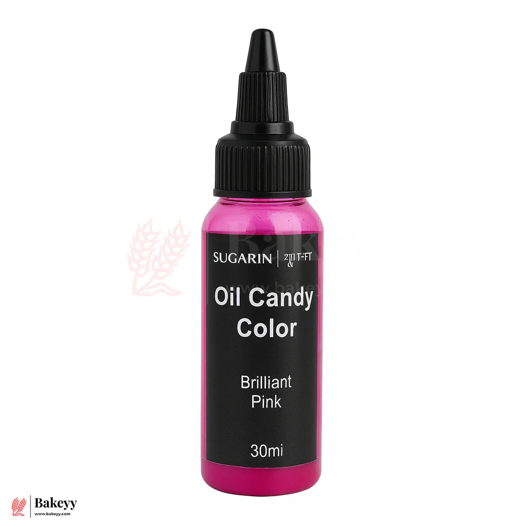 Sugarin Oil Candy Color –  Brilliant Pink |30ml Food Grade Concentrated Color