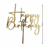 6 Inch Acrylic Cake Topper | Decorative Cake Topper for Celebrations | Assorted designs | Pack of 1
