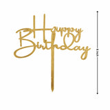 6 Inch Acrylic Cake Topper | Decorative Cake Topper for Celebrations | Assorted designs | Pack of 1