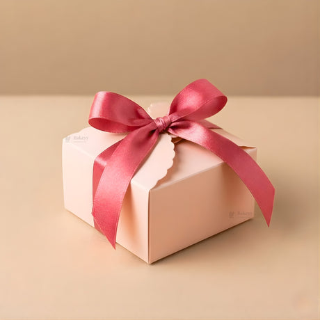 Paper Goodie Gift Box with Ribbon Tie | Elegant Favor Box | 2 Color Options | Pack of 20