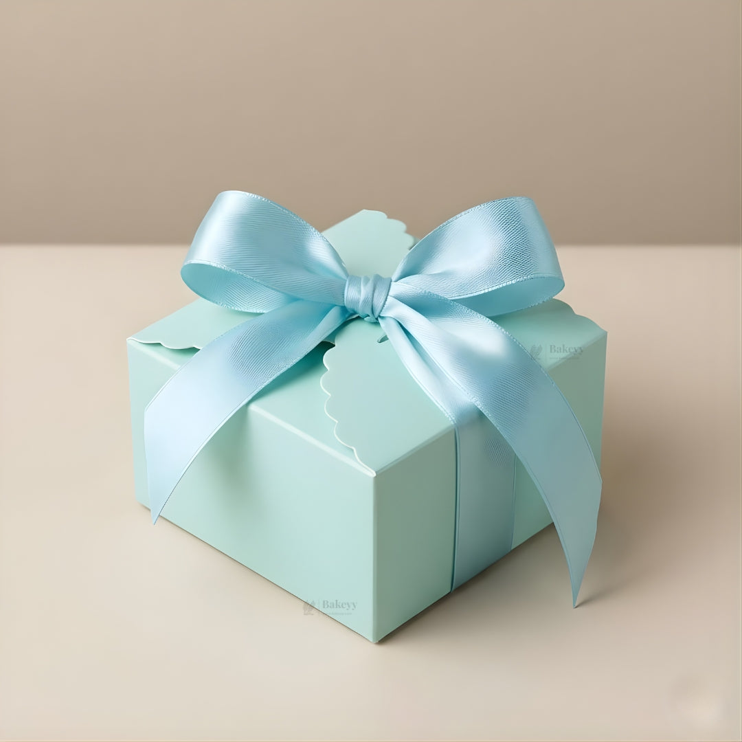 Paper Goodie Gift Box with Ribbon Tie | Elegant Favor Box | 2 Color Options | Pack of 20