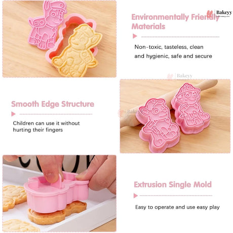 Paw Patrol Theme Cookie Cutter & Embosser Set | 6 Piece | Pack of 1