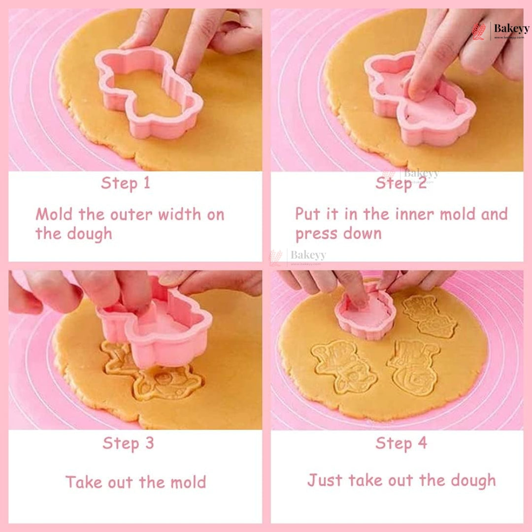 Paw Patrol Theme Cookie Cutter & Embosser Set | 6 Piece | Pack of 1