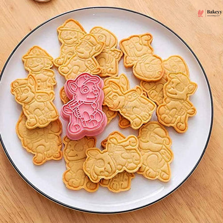 Paw Patrol Theme Cookie Cutter & Embosser Set | 6 Piece | Pack of 1