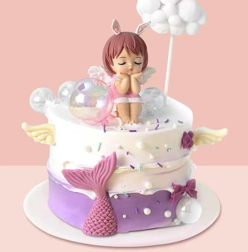 White Edible Pearl Sprinkles - 7  Sizes Mix