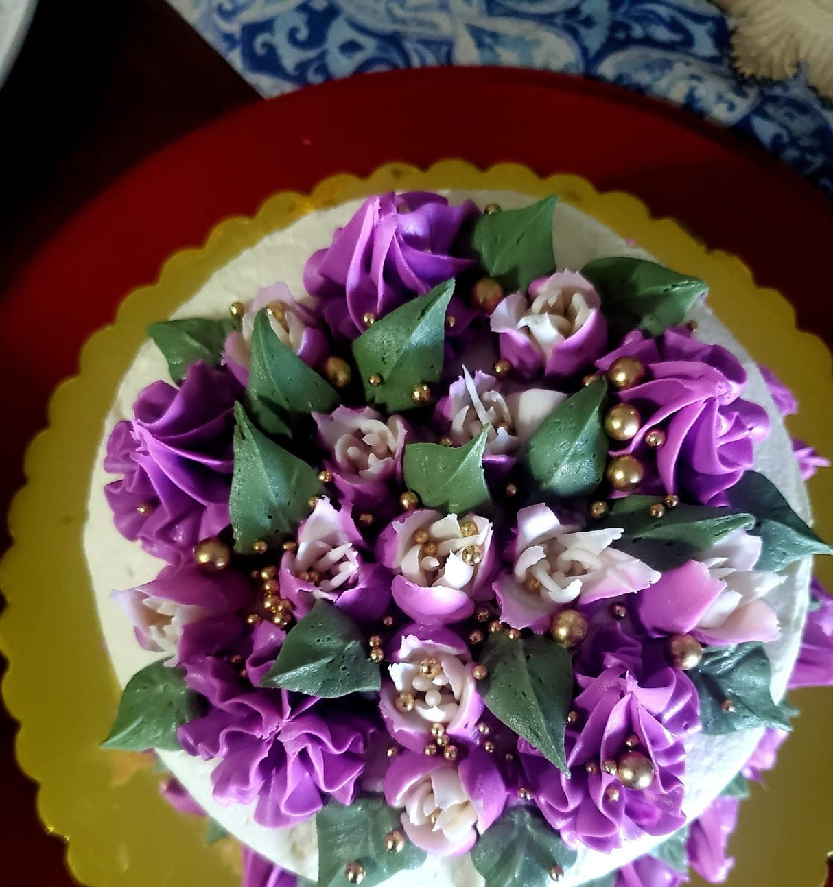 Gold Edible Pearl Sprinkles -7  Sizes Mix