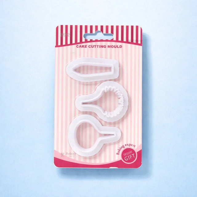 Petal Shaper Cutter Set | 3 Piece | Pack of 1