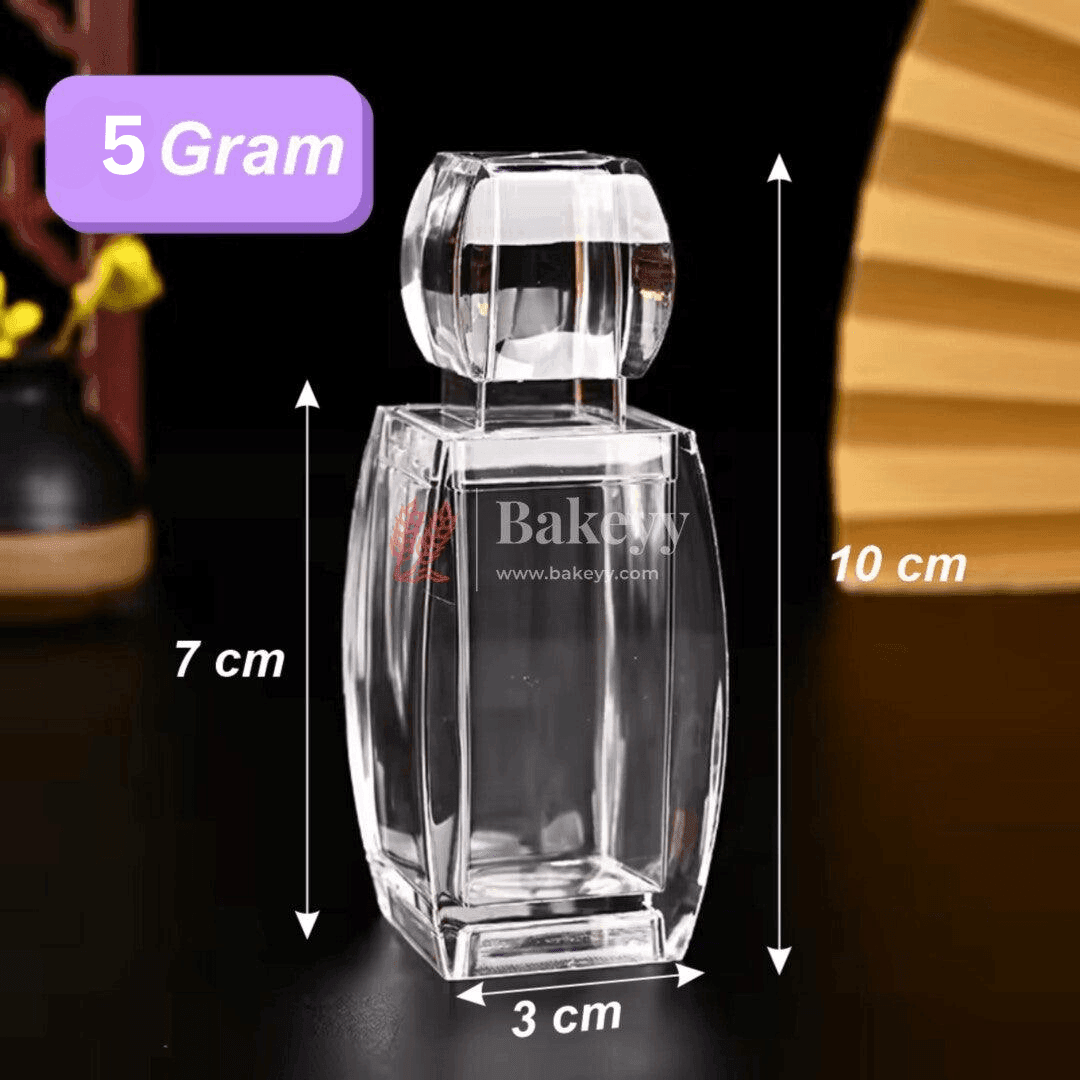 Plastic Saffron Packaging Jar | 1 Piece 
