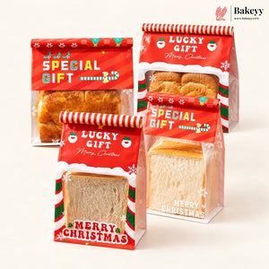 Christmas Print Bread Pouches | Pack of 50
