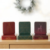 Christmas Plum Cake Tin Box | Square / Rectangle Dream Cake Tin | Pack of 2