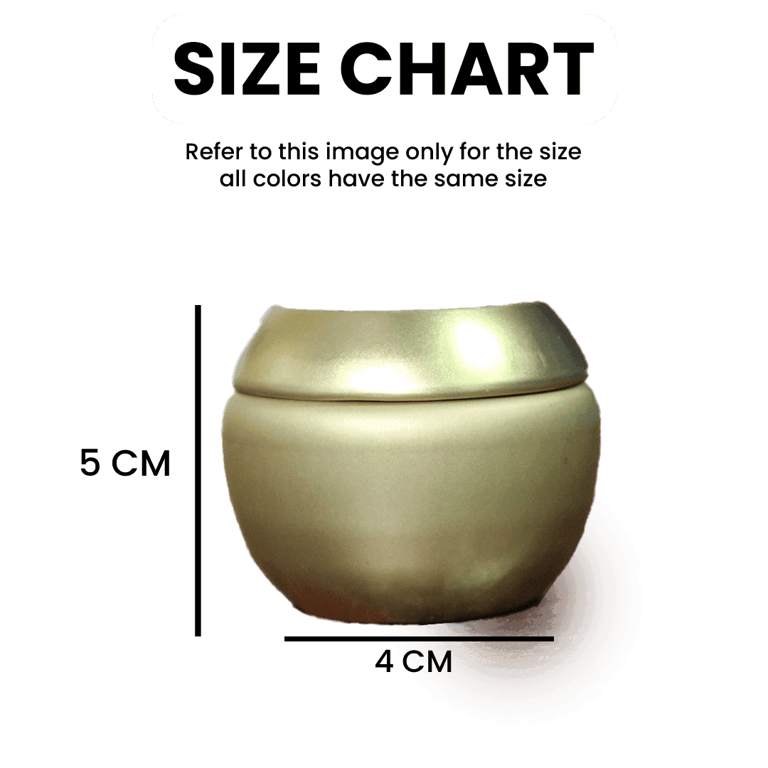 Polished Candle Tin Box | Empty Decorative Tin Container | Candle Holder | Storage Tin | Pack of 10 - Bakeyy.com - India - Polished Candle Tin Box | Empty Decorative Tin Container | Candle Holder | Storage Tin | Pack of 10 - Pack of 10 / BLACK