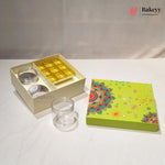 Premium Festive Gift Hamper Box with Chocolate Cavity & Jar | Pack of 1
