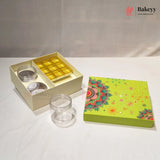Premium Festive Gift Hamper Box with Chocolate Cavity & Jar | Pack of 1