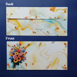 Premium Floral Money Envelopes for Wedding & Gifting | Luxury Shagun Cash Covers | Pack of 25