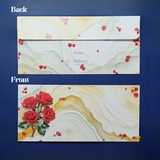 Premium Floral Money Envelopes for Wedding & Gifting | Luxury Shagun Cash Covers | Pack of 25