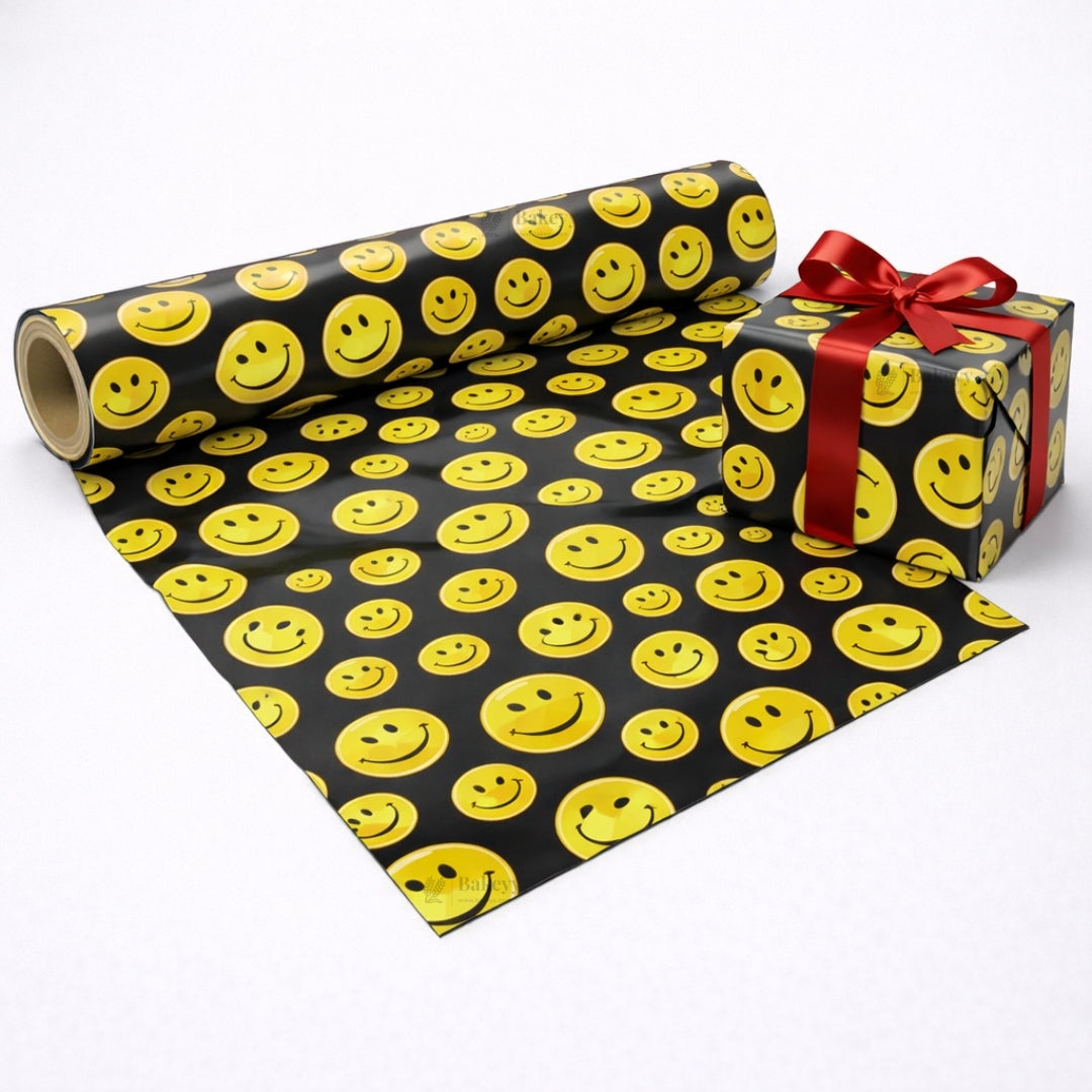 Playful Party Gift Wrapping Paper Sheets | Fun Cartoon & Celebration Prints | Pack of 20 Per Pack
