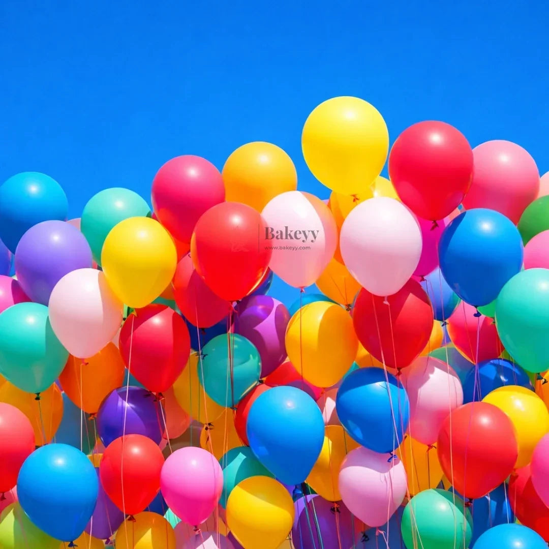 Premium Latex Balloons Pack Multi Color | Party Decoration Balloons for ...