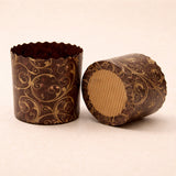 Premium Paper Bake N Serve Cups | Printed Disposable Baking Moulds | Pack of