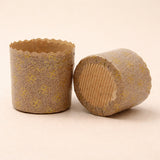 Premium Paper Bake N Serve Cups | Printed Disposable Baking Moulds | Pack of