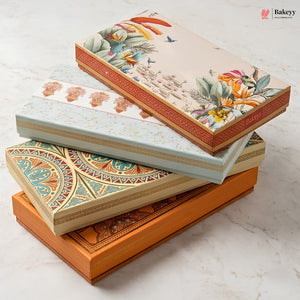 Premium Printed Dry Fruit & Sweets Gift Box | 2 Capacities