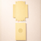 Premium Chocolate Box with Gold Foil Design | Pack of 10