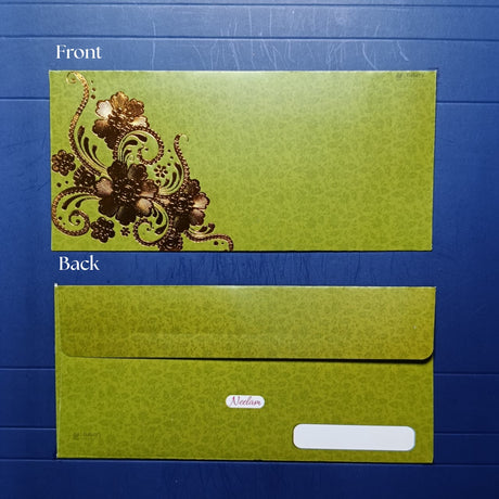 Royal Heritage Gold-Foil Shagun Envelopes | Premium Cash & Gift Envelopes | Multiple Elegant Designs | Pack of 25