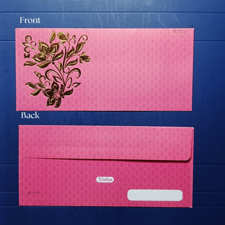 Royal Heritage Gold-Foil Shagun Envelopes | Premium Cash & Gift Envelopes | Multiple Elegant Designs | Pack of 25