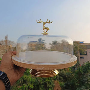 Premium_Acrylic_Cake_Dome_with_Wooden_Base_20 - Bakeyy.com
