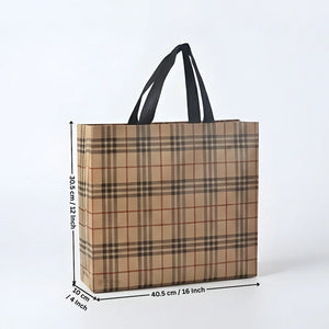 Premium_Checkered_Laminated_Carry_Bags_11 - Bakeyy.com