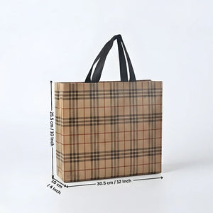 Premium_Checkered_Laminated_Carry_Bags_13 - Bakeyy.com