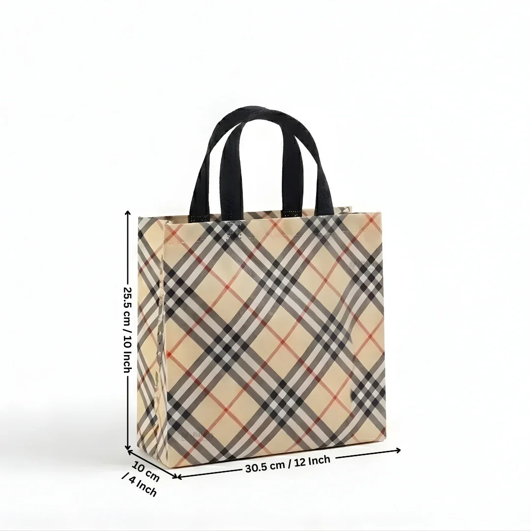 Premium_Checkered_Laminated_Carry_Bags_14 - Bakeyy.com
