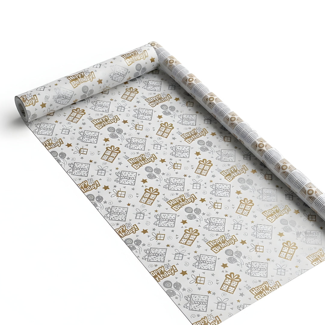 Premium Gift Wrapping Paper Sheets | Elegant Printed Wrapping Paper for Gifts & Hampers | Multiple Designs Available | Pack of 25 Sheets