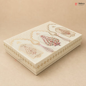 Premium Printed Dry Fruit & Sweets Gift Box | 2 Capacities