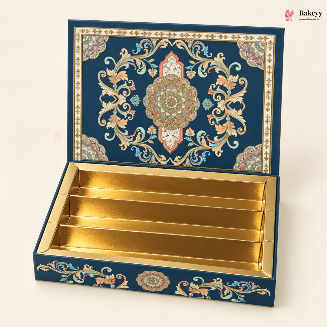 Premium Printed Dry Fruit & Sweets Gift Box | 2 Capacities