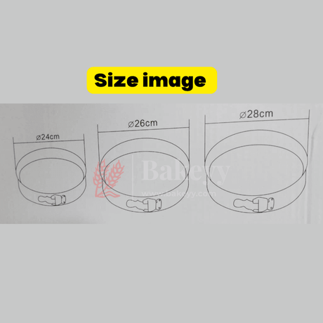 Premium Springform Cake Pan Set - 3 Pieces (Non-Stick, Leak-Proof) - Bakeyy.com - India - Premium Springform Cake Pan Set - 3 Pieces (Non-Stick, Leak-Proof) - Default Title