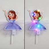 PrincessLEDCakeTopperwithNetFabricSkirtMultipleDesignsPackof1_2 - Bakeyy.com