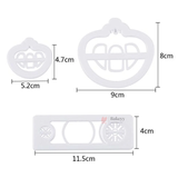 Princess Carriage Fondant & Cookie Cutter Set | 3 Piece | Pack of 1