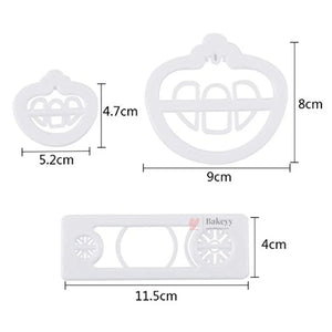 Princess_Carriage_Fondant_Cookie_Cutter_Set_3_Piece_Pack_of_12 - Bakeyy.com