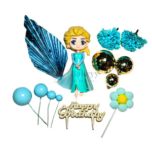 Princess_Cartoon_Theme_Cake_Topper_Combo_Set_Birthday_Cake_Decoration_Kit_Pack_of_1_3 - Bakeyy.com